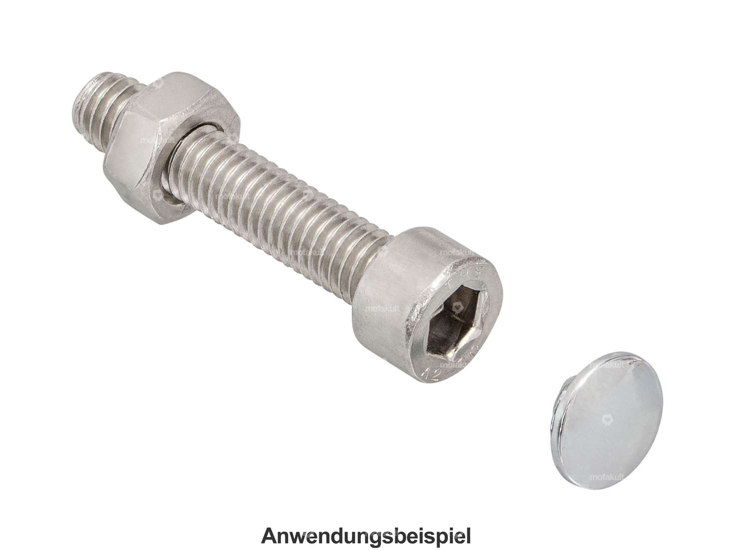 Abdeckung Innensechskant M5 Chrom Carousel Image 3