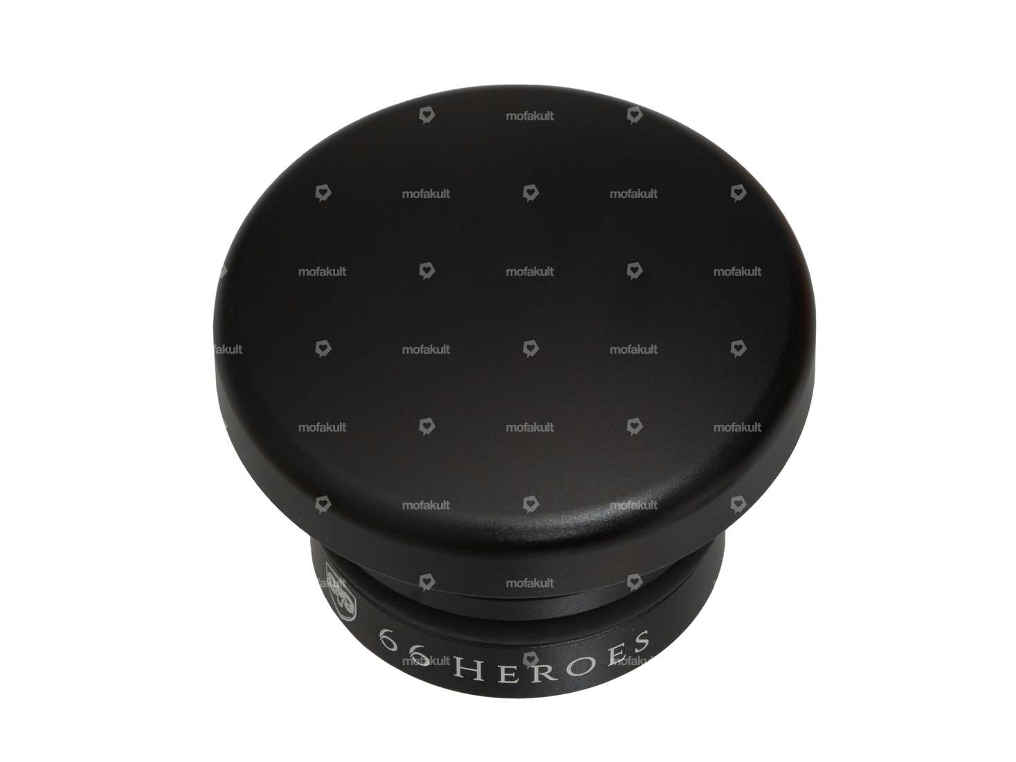 66HEROES Tank cap round black | Zündapp Belmondo Carousel Image 1