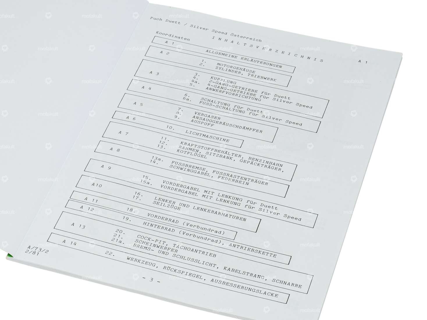 Spare parts catalog | Puch Duett Silver Speed 4K (AT) Carousel Image 2