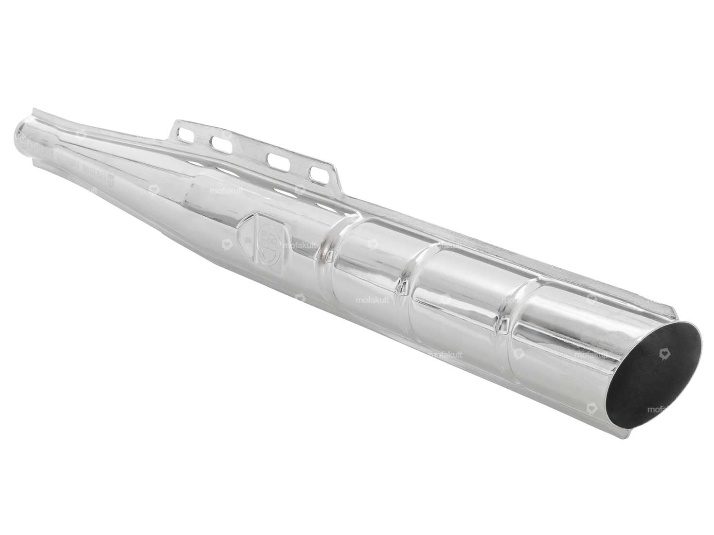 swiing® revival exhaust muffler original 2-piece 3 numbers | Puch Maxi S, N Carousel Image 2