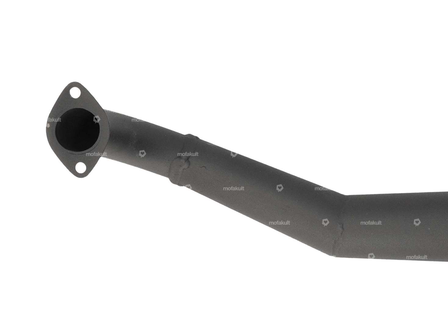 HOMOET Auspuff P6 Spezial (längeres Mittelstück) schwarz | Puch Carousel Image 2