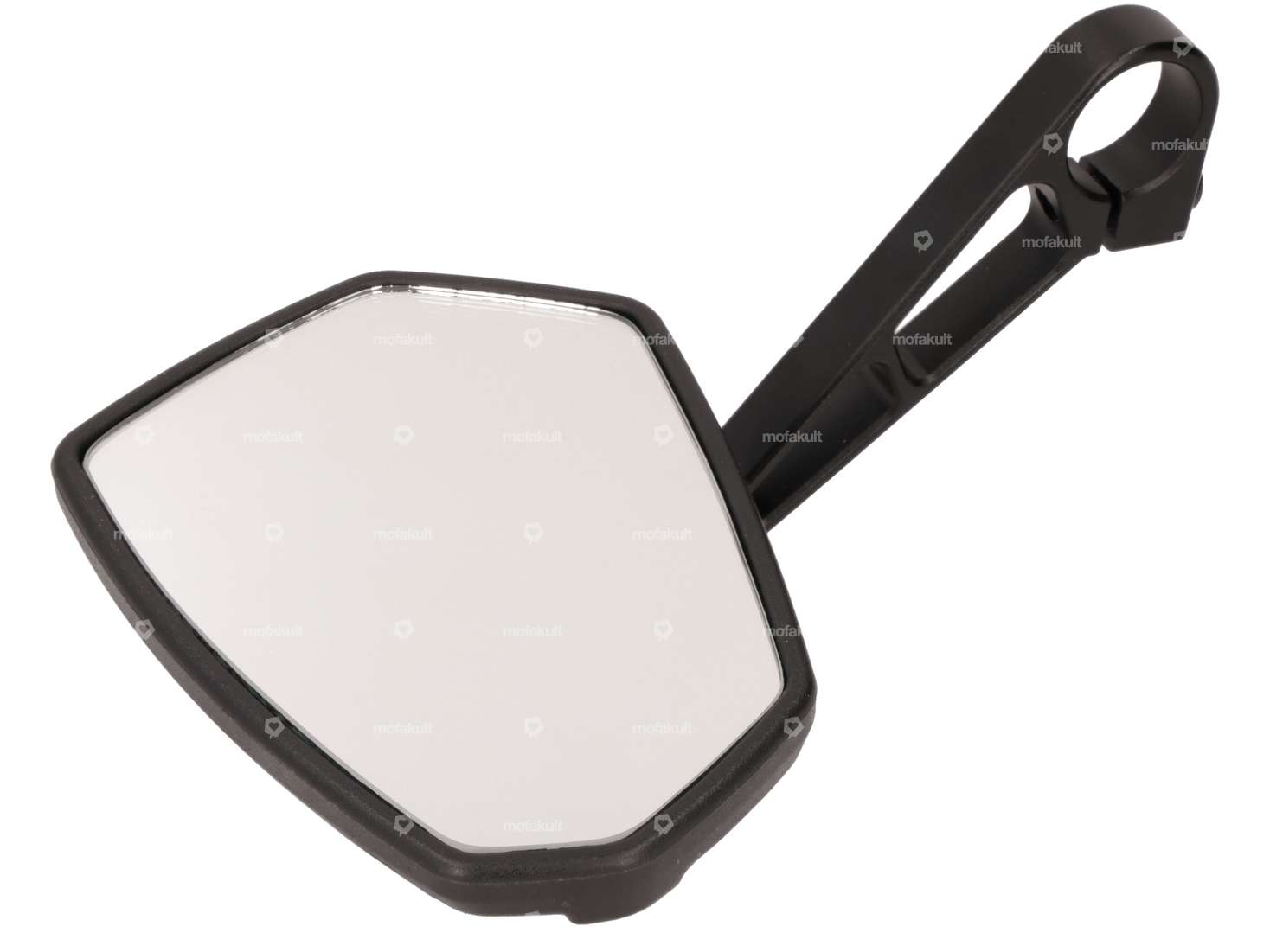 specchio ergotec M-77 angolare CNC 12 cm nero Carousel Image 1