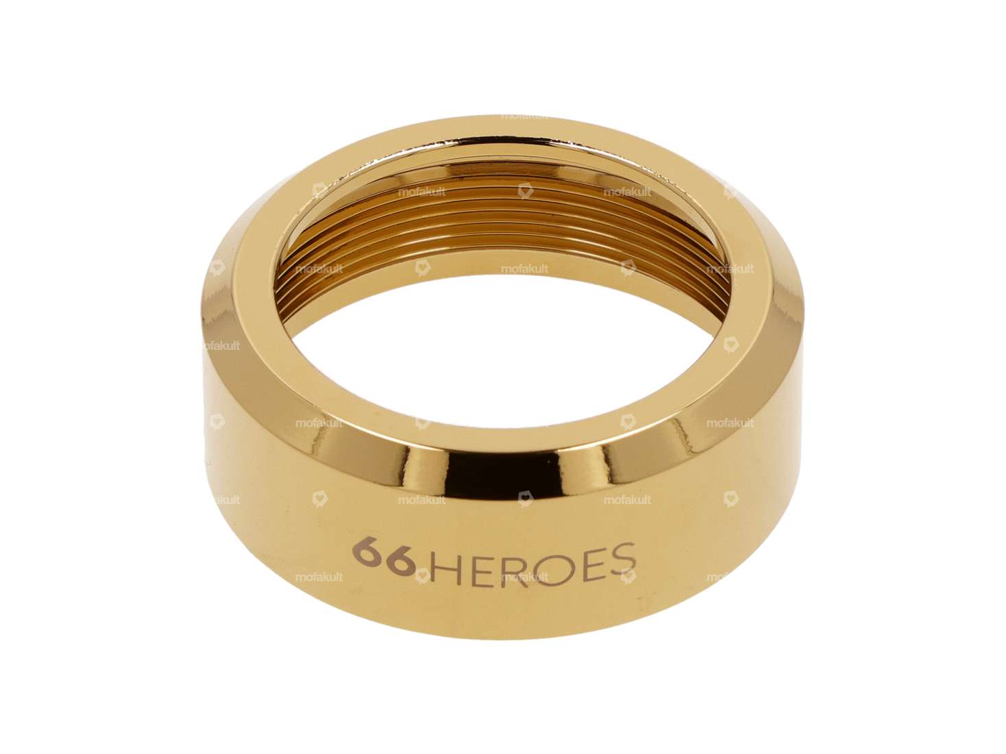 66HEROES coperchio ruota libera alluminio CNC oro Carousel Image 1