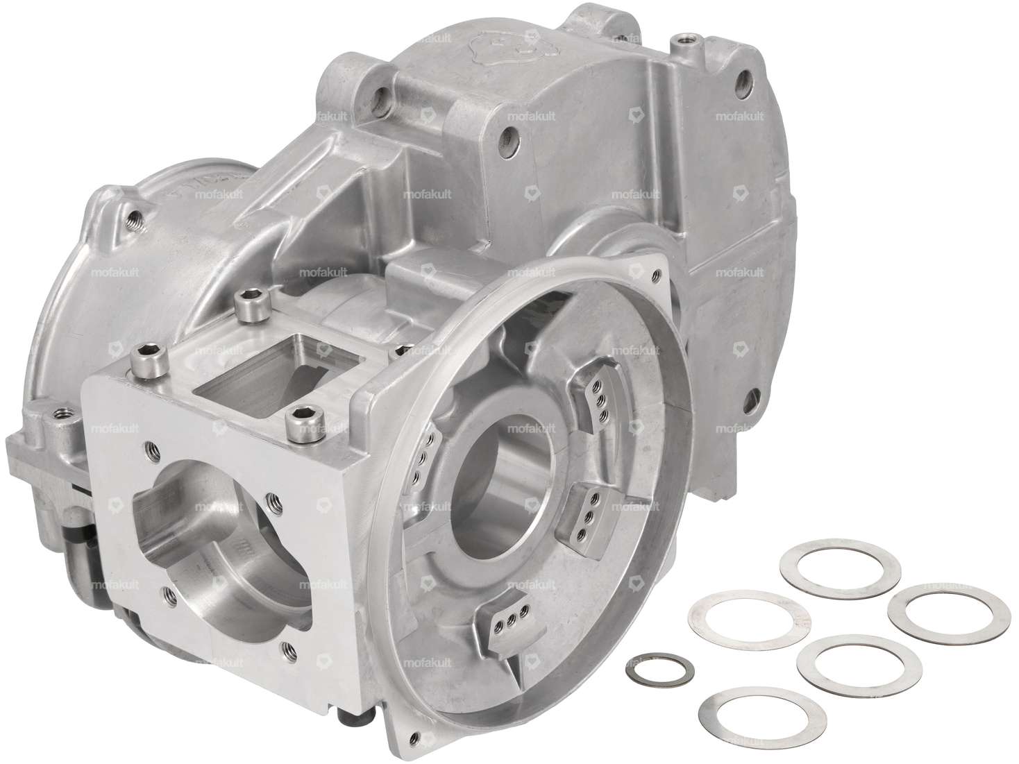 ADDY GME carcassa motore con fuso "der.pruefstand" Edizione | Puch E50 Carousel Image 1