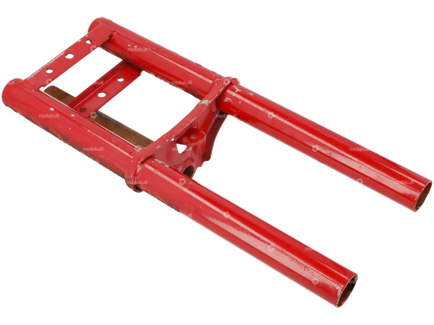 Lower fork bridge reinforced red NOS | Puch Maxi Carousel Image 1