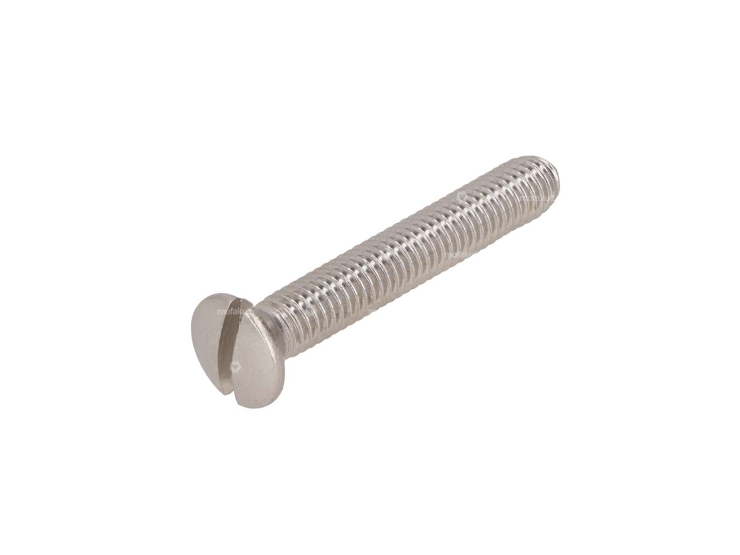 M6x40 Screw, Pan Head, Slotted, Stainless Steel Carousel Image 1