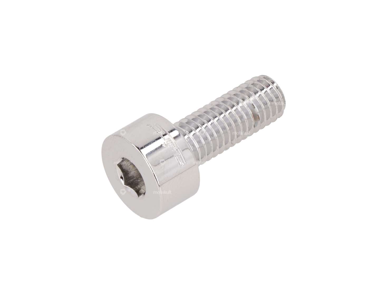 swiing® vite di rilancio M8x22 testa cilindro mozzo fuso cromo | Puch Carousel Image 1