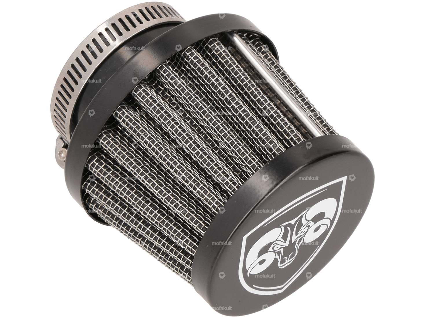 66HEROES Filtro aria a fungo nero Dell'Orto PHBG (Ø=28 mm) Carousel Image 2