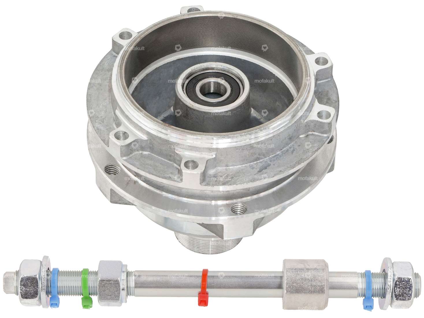 Radnabe inkl. Achse Gussrad hinten | Puch Maxi, X30 NG-2AH Carousel Image 1