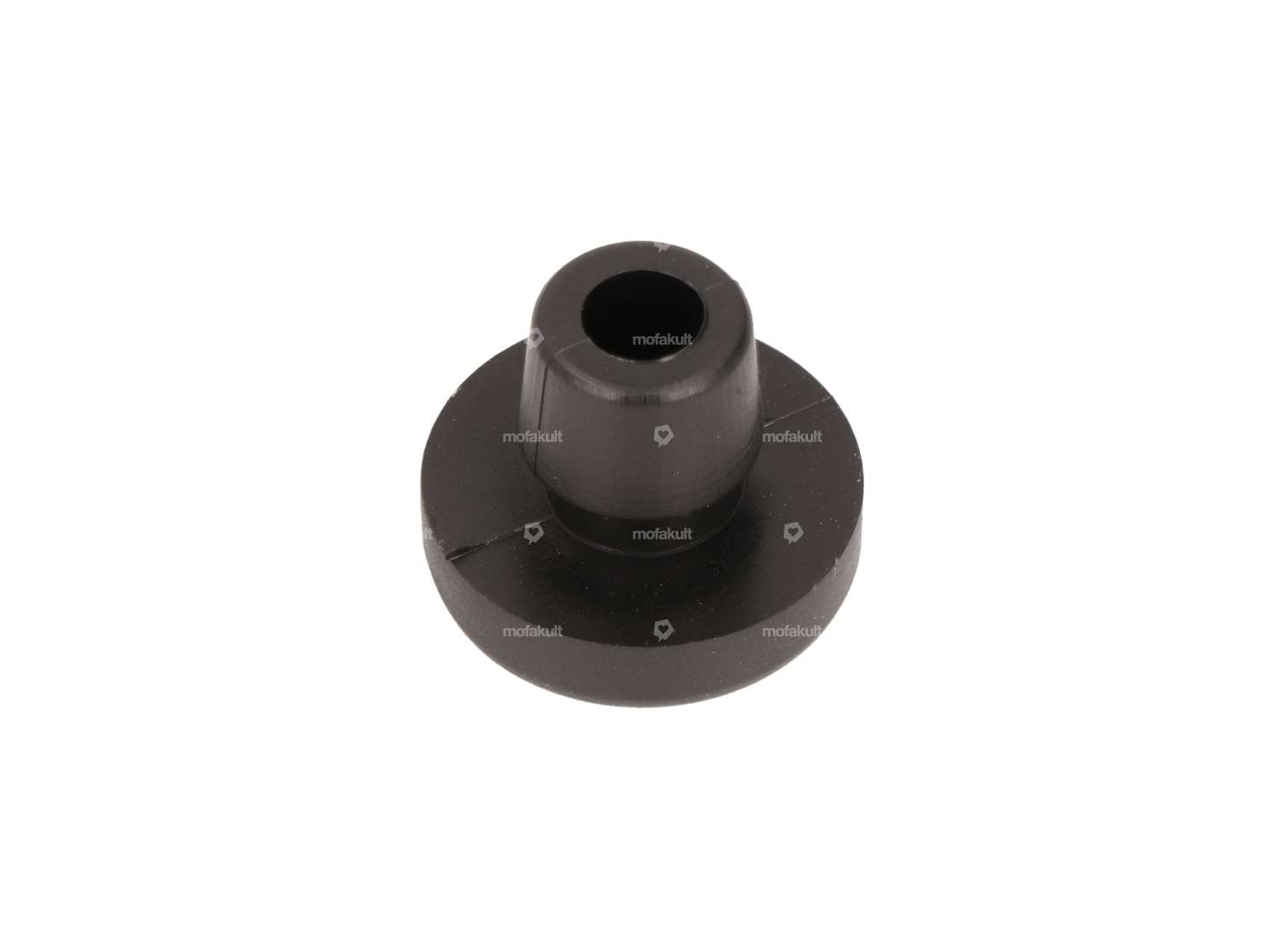 Rubber stopper Ø 18/7.5 x 4.8/14.5 mm black Carousel Image 1