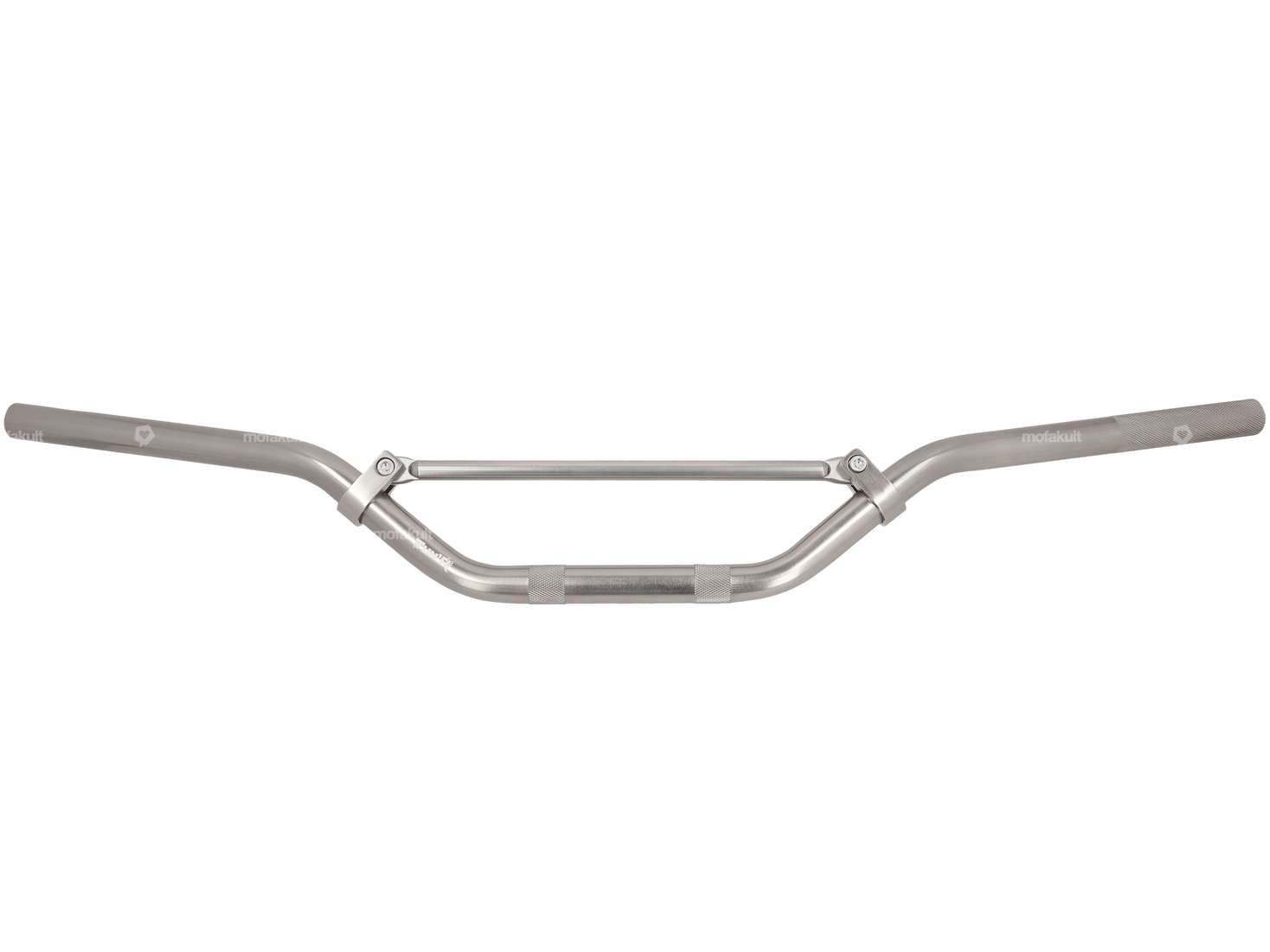 Piastra manubrio Tun'R racing 11 cm alluminio titanio look Carousel Image 1