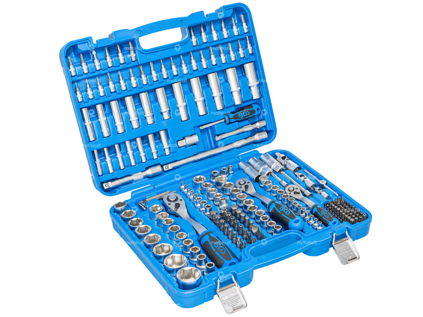 BGS socket wrench set 1/4" | 3/8" | 1/2" 192 pcs. Carousel Image 1