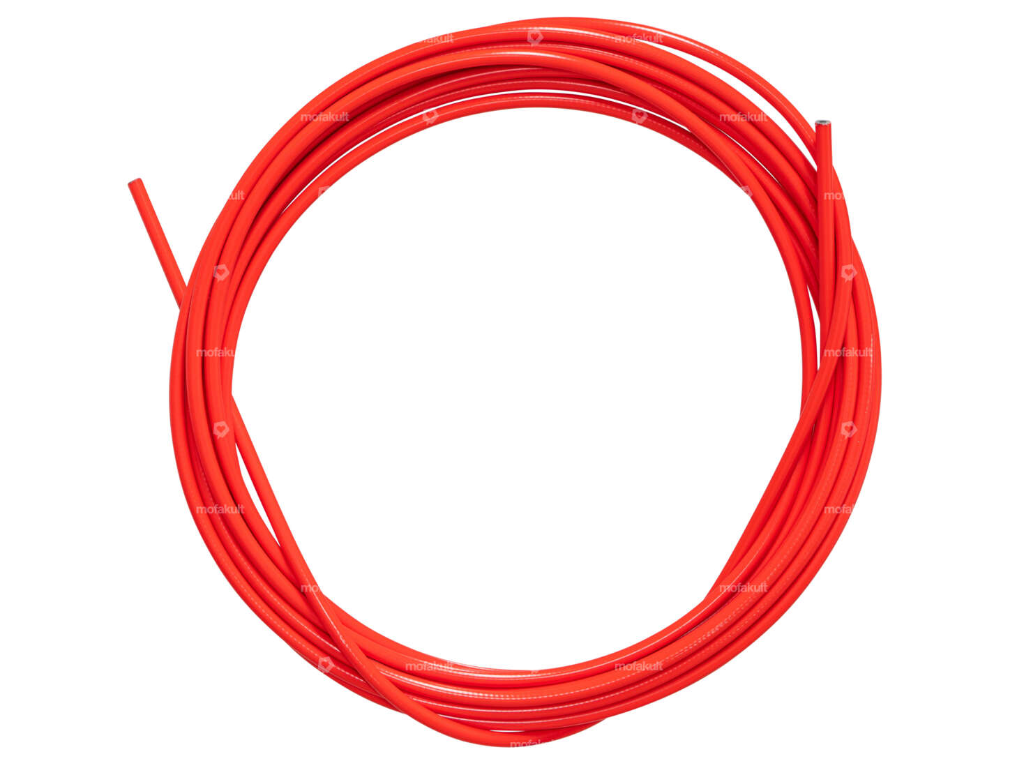 Cable sheath Ø 5 mm red (6 meter roll) PTFE-greased Carousel Image 1