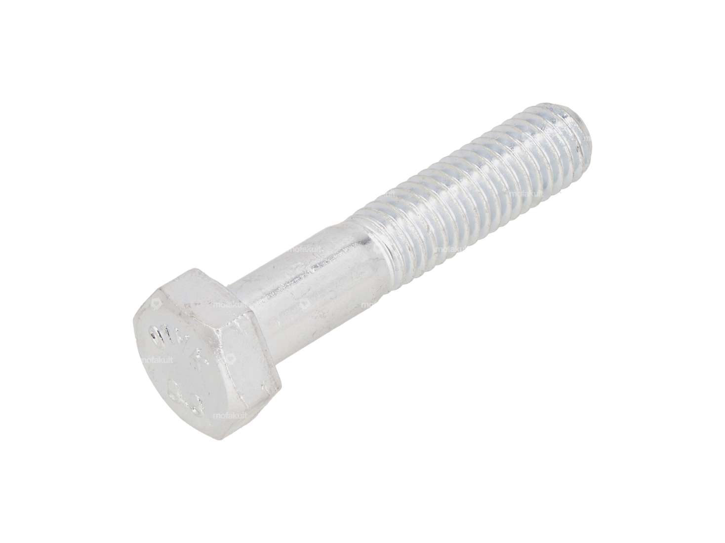 Vite a testa esagonale M8x40, gambo zincato Carousel Image 1