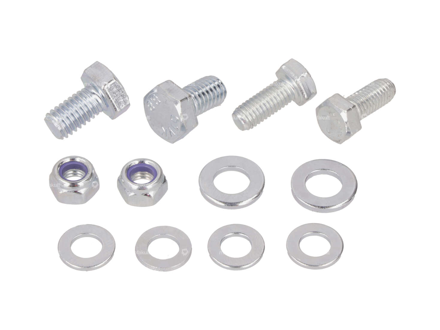 swiing® set di viti di rilancio staffa di tenuta pozzetto zincata | Pony GTX 521 Carousel Image 1