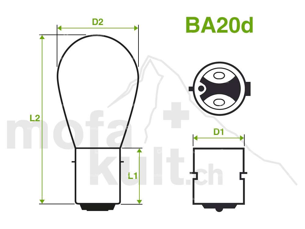 Headlights round black with grille Carousel Image 4
