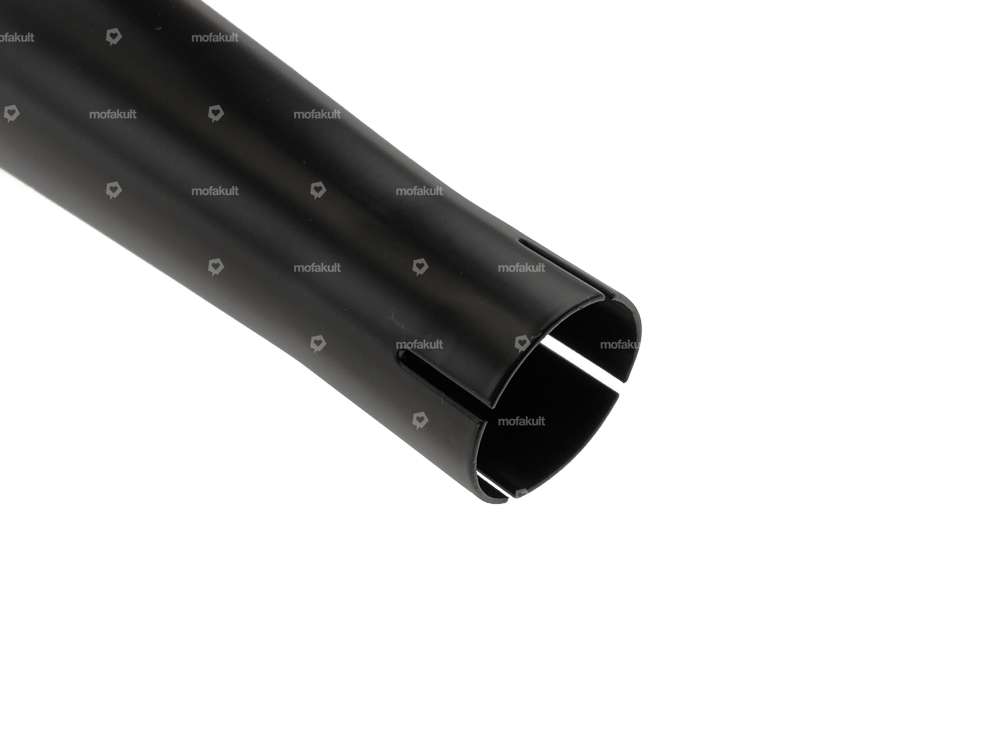 swiing muffler drag pipe 45° black Ø 32 / 70 mm Carousel Image 4
