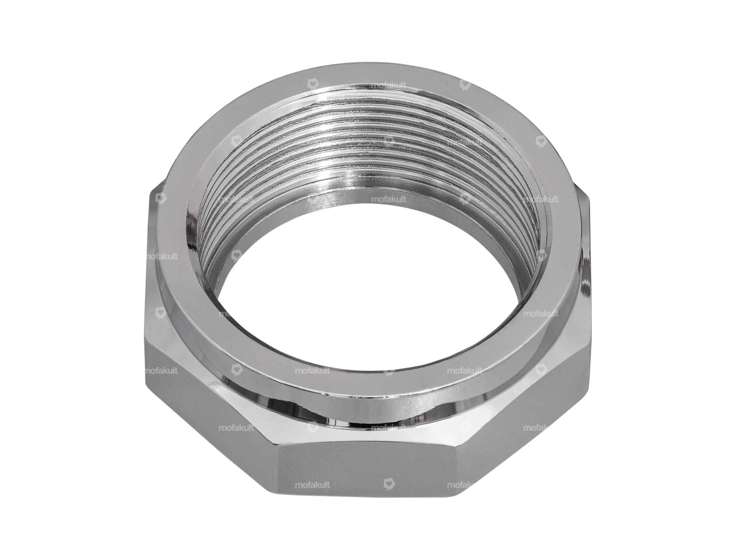 swiing® revival Gabelschaftmutter 1" / 24G offen Vorbau Chrom Carousel Image 2