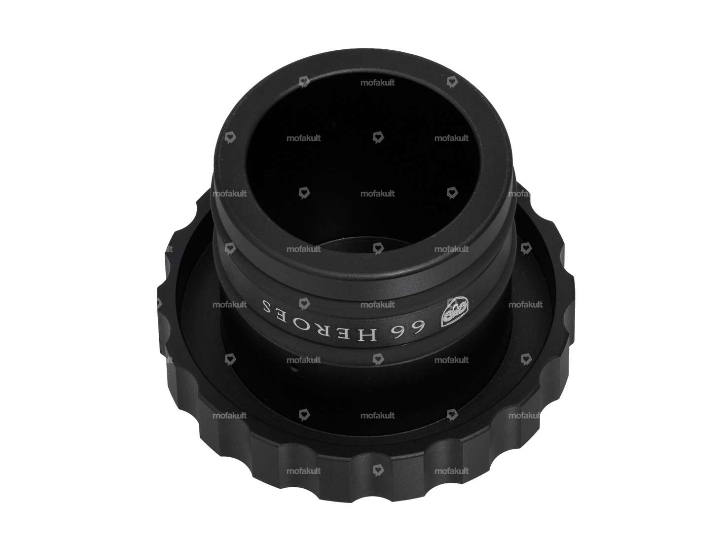 66HEROES tappo benzina ondulato nero | Zündapp Belmondo Carousel Image 2