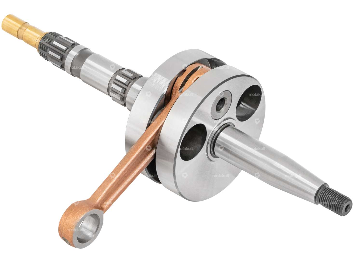 swiing® revival crankshaft "Original" 9.5 mm journal | Puch ZA50 Carousel Image 2