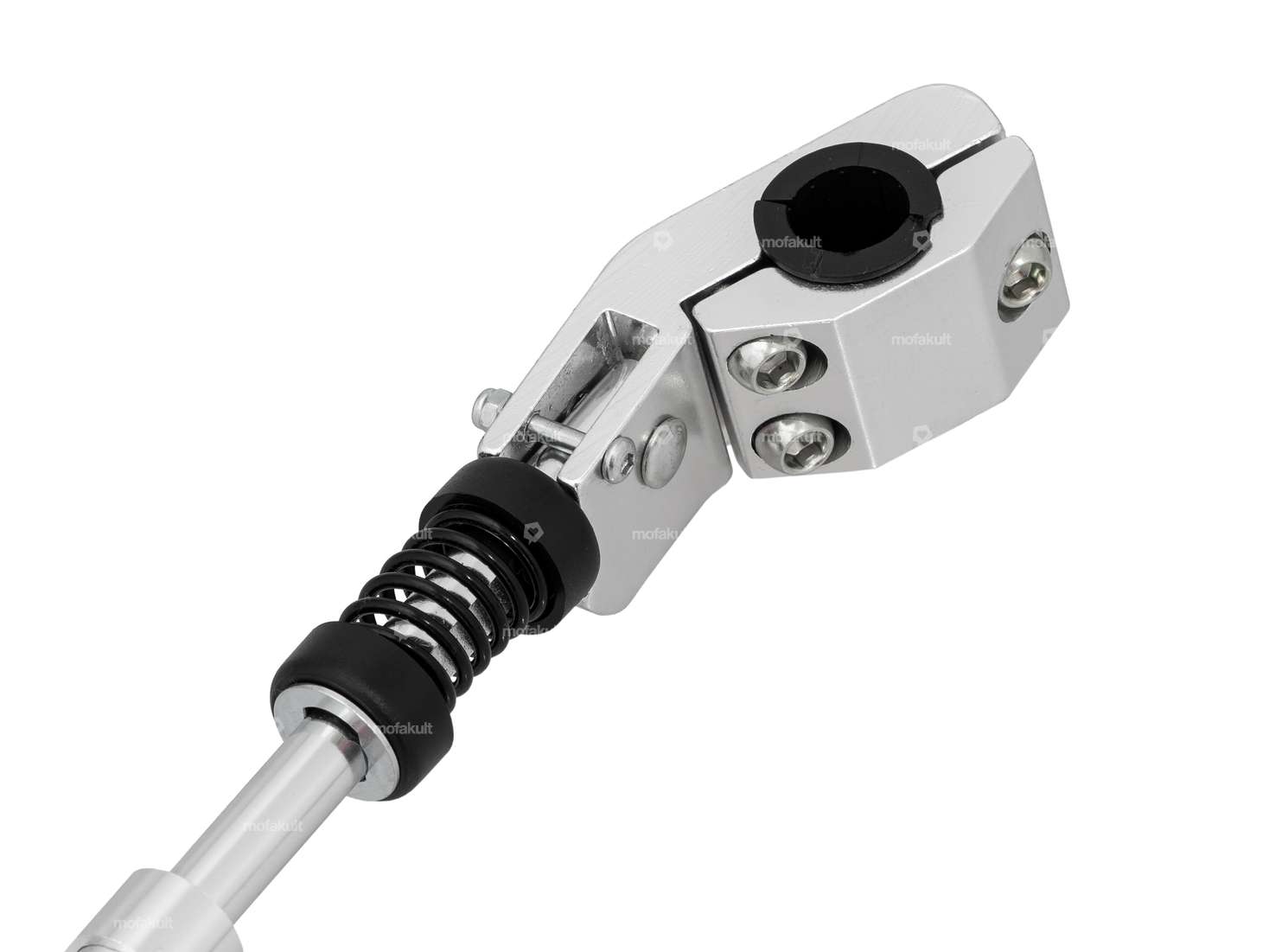 Cavalletto laterale in alluminio, sinistro, regolabile in altezza Carousel Image 2