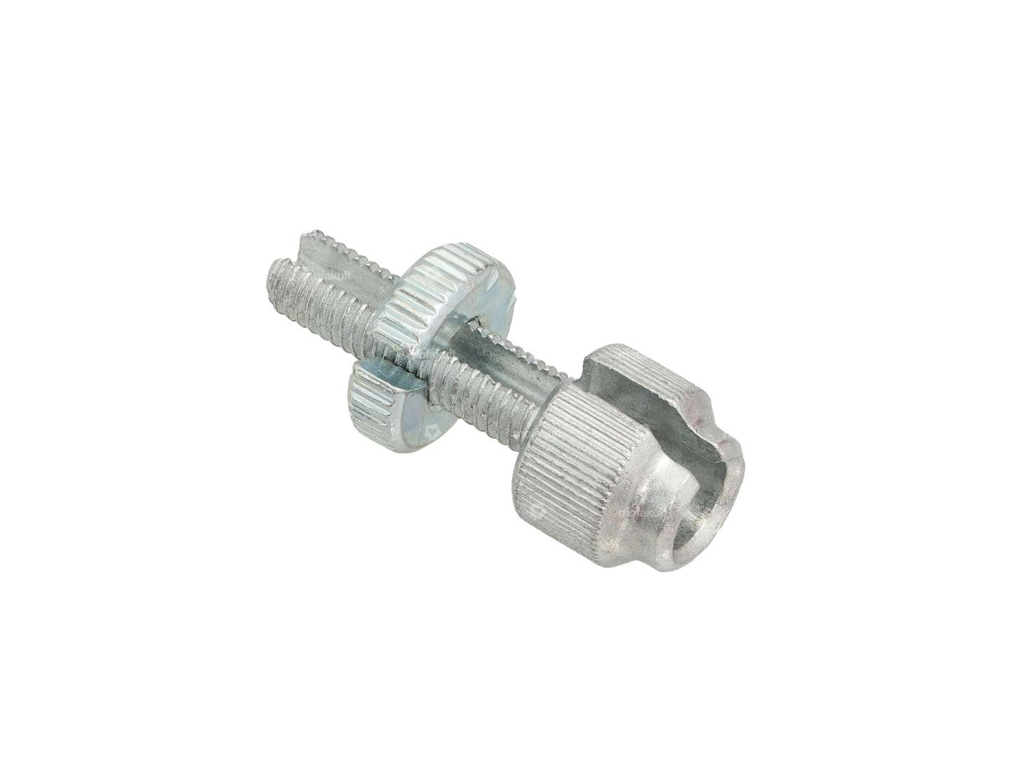 Vite di fermo Lusito M7x25 con intaglio zincata Carousel Image 2