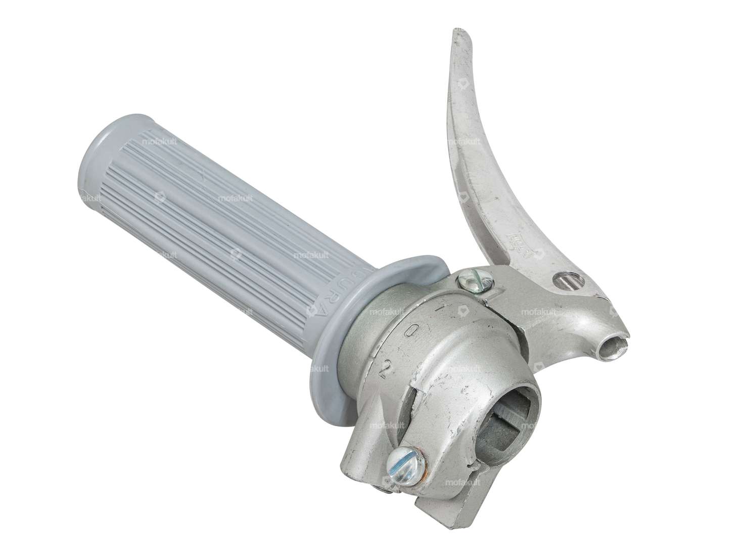 Magura Schaltgriff 2-Gang silber NOS Carousel Image 3