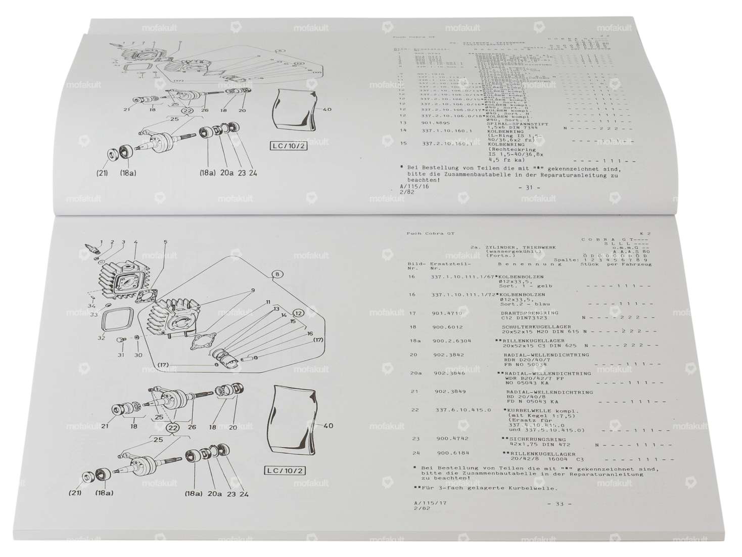 Catalogo ricambi | Puch Cobra 6 marce (AT, DE) Carousel Image 3
