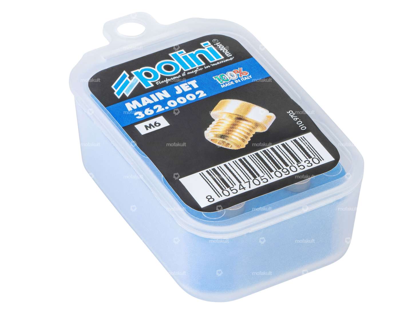 Polini Düsen-Set M6 (140 - 158) Dell'Orto PHVA, PHBN, PHBL, PHBH, SHB, PHF, PHVB, FRD, FRG Carousel Image 3