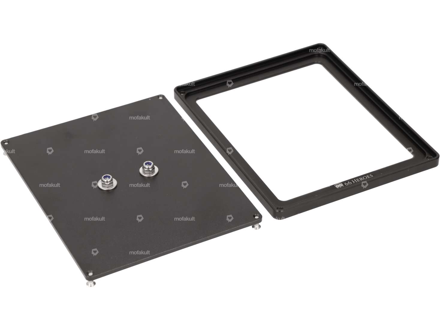 66HEROES Nummernrahmen Custom «mofakult» schwarz (DE-Version) Carousel Image 3