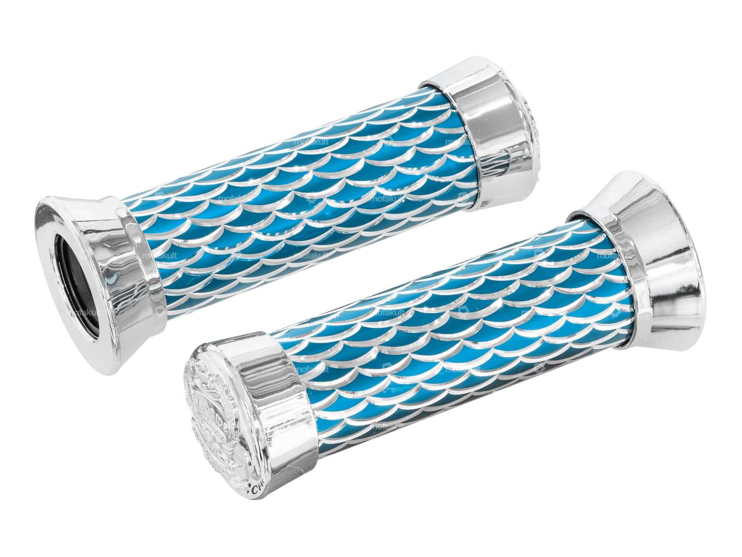 Maniglie Alluminio Blu pesce Carousel Image 1