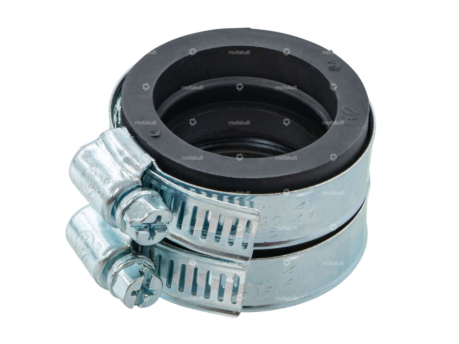 Gomma di aspirazione DMP Ø 33,5 / 33,5 x 31,5 con fascette Carousel Image 1