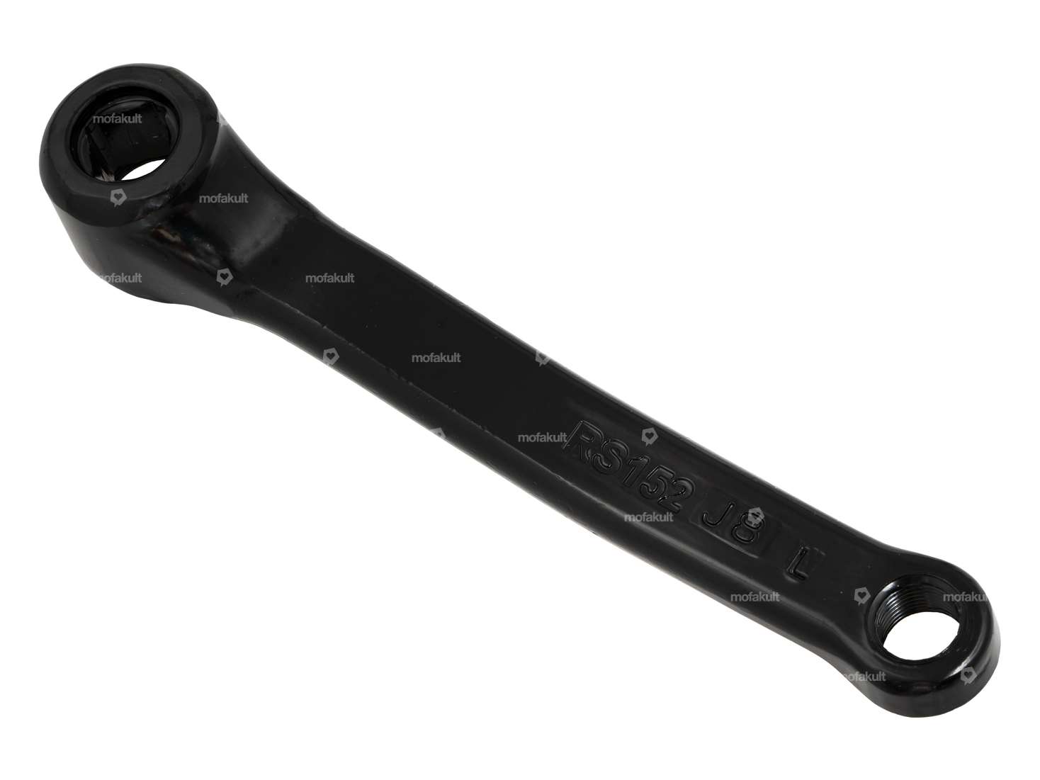 GPO pedal crank left black (square) | Pony (P8082) Carousel Image 2