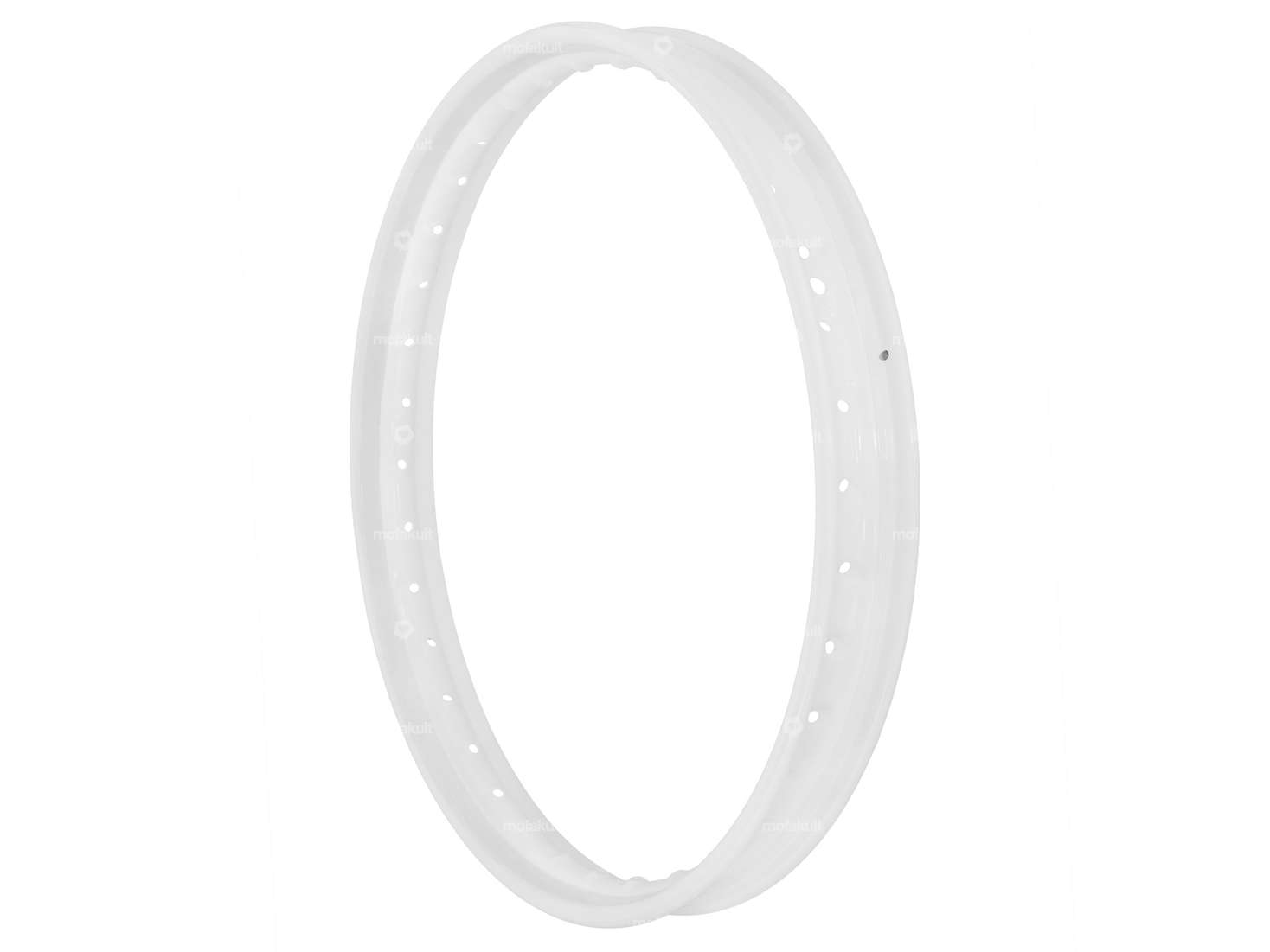 Rim ring 1.50 x 17" (50 mm) white Carousel Image 1