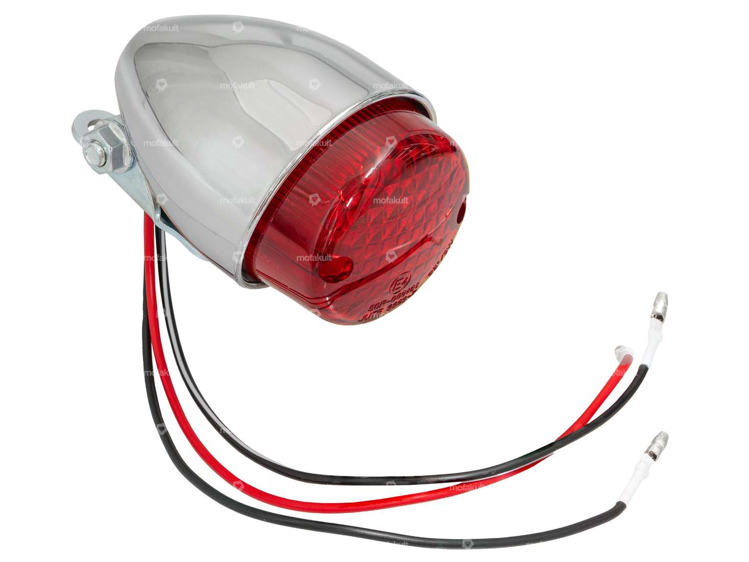 Fanale posteriore GPO "Tennessee" cromato Carousel Image 1