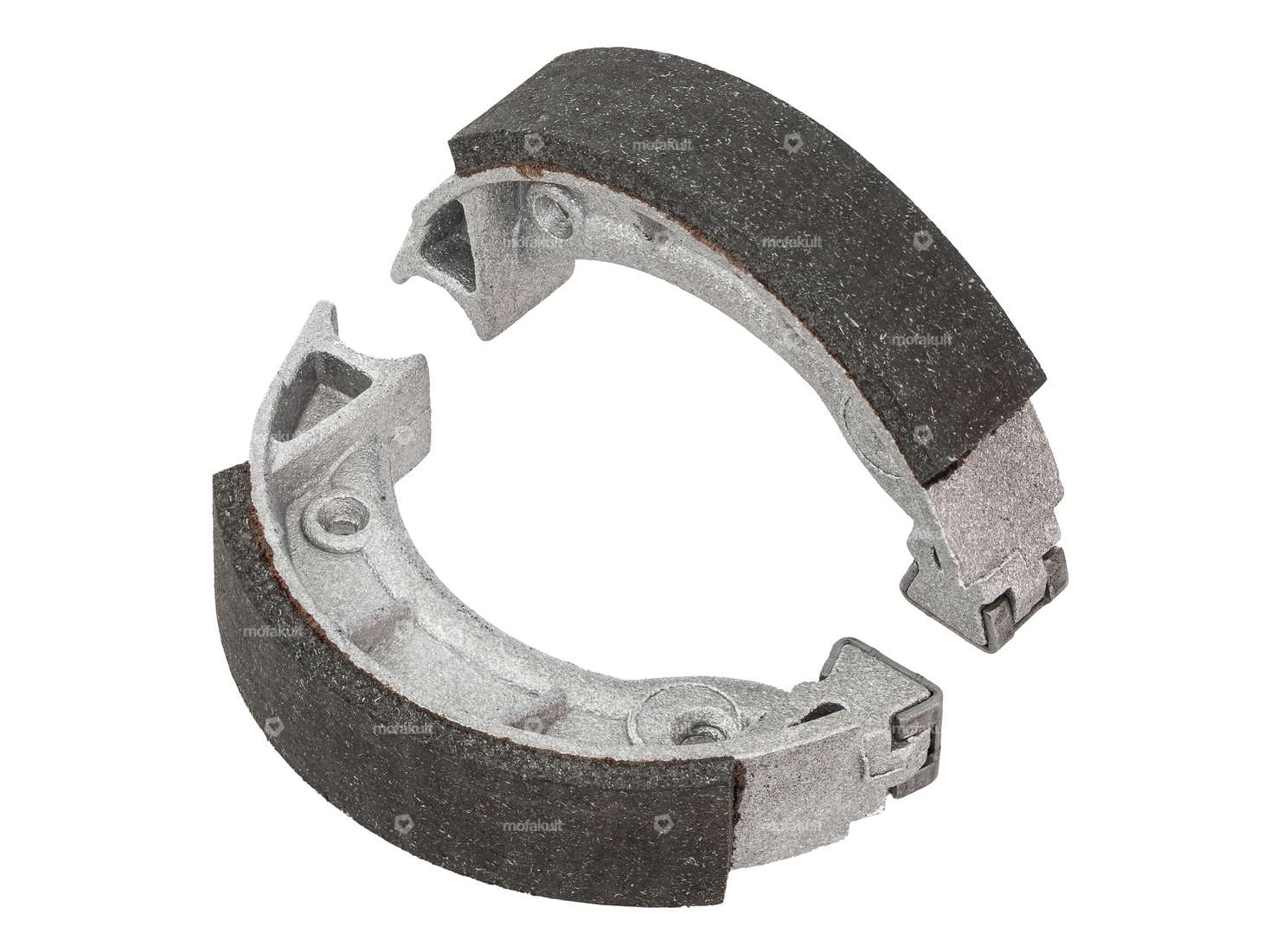 Polini brake shoes Ø 90 x 18 spoke wheel front | Piaggio Ciao, Bravo, Boxer Carousel Image 2