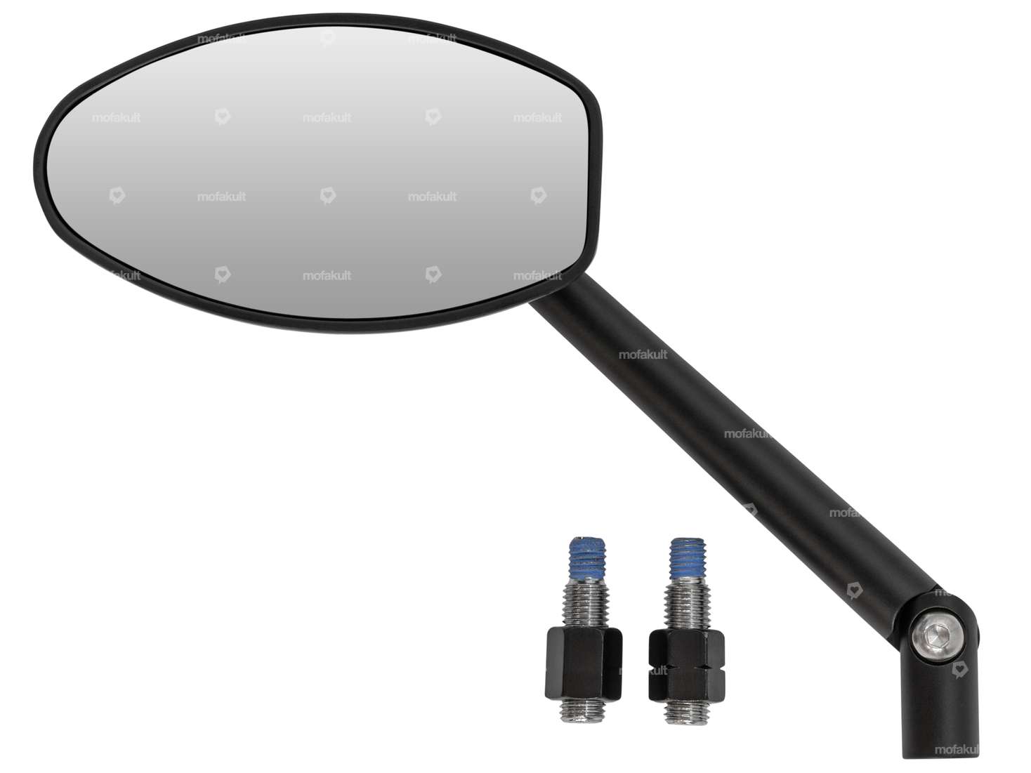 Specchio "Ferrera" nero Carousel Image 1