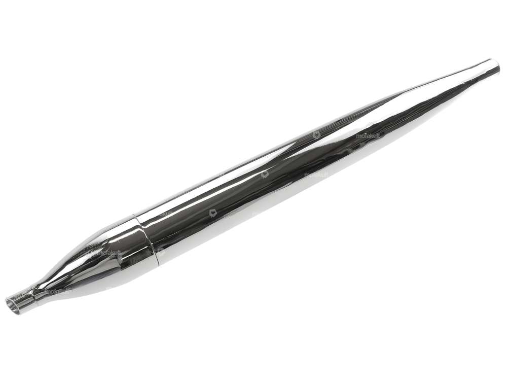 Flauto marmitta Jamarcol Ø 32 / 70 mm cromo Carousel Image 1