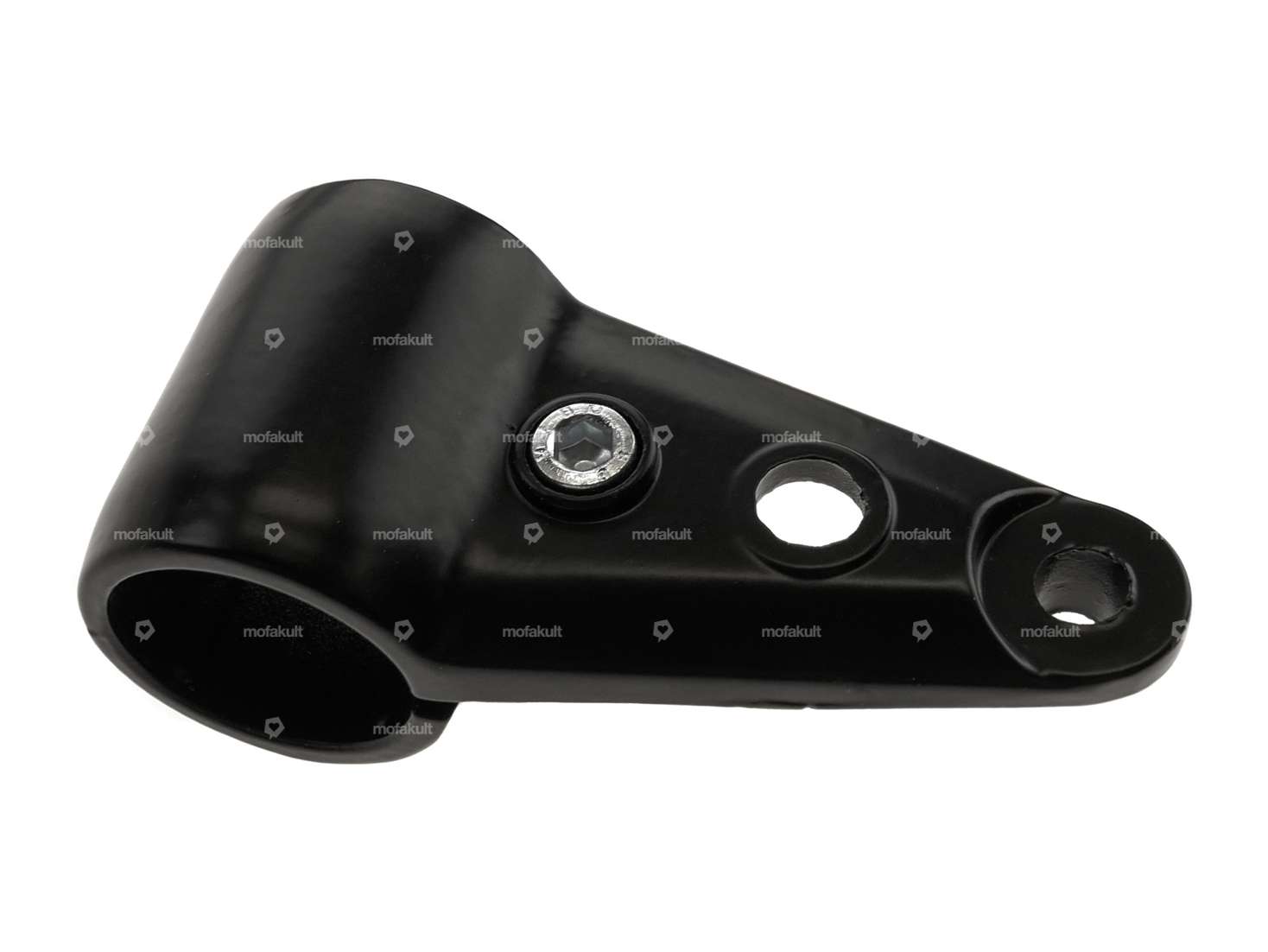 Portalampada in alluminio Ø 28 mm nero NOS | Forcella Alpa Carousel Image 2