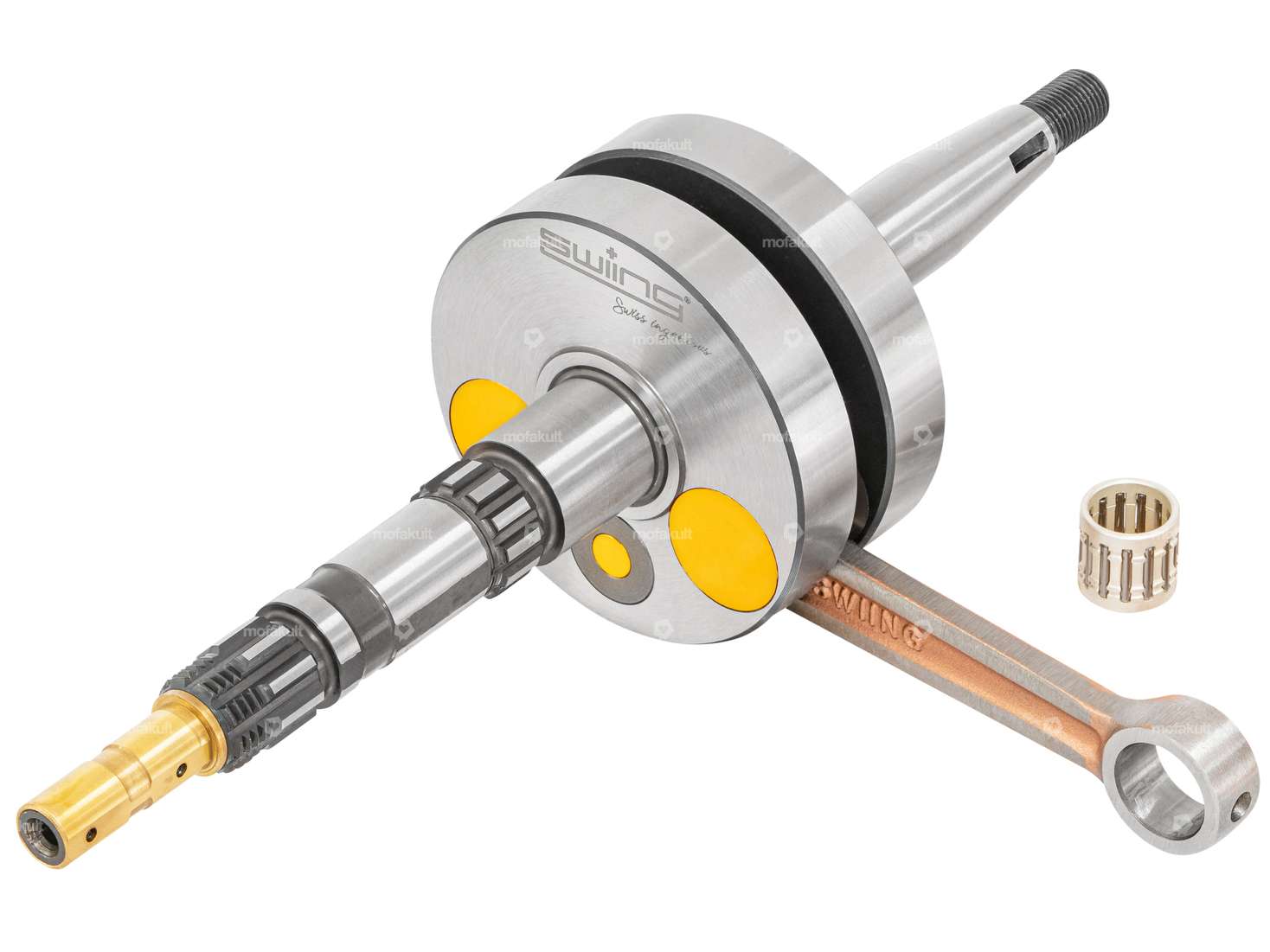 swiing® ingenious Kurbelwelle «High End» (+1 mm Hub) 10.2 mm Zapfen | Puch ZA50 Carousel Image 1