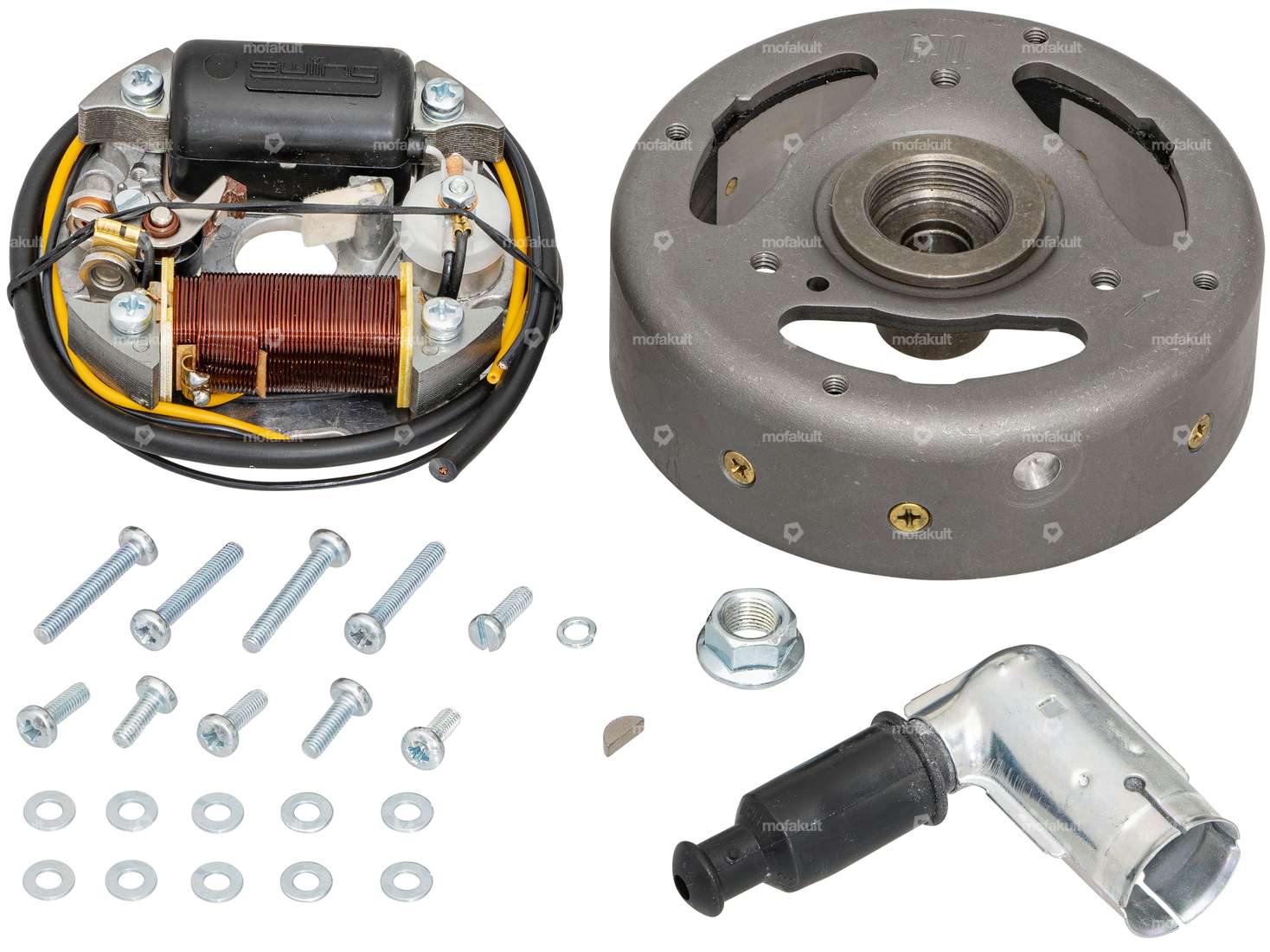 swiing® revival Zündung-Set 90 mm Unterbrecher linksdrehend 6V Carousel Image 1