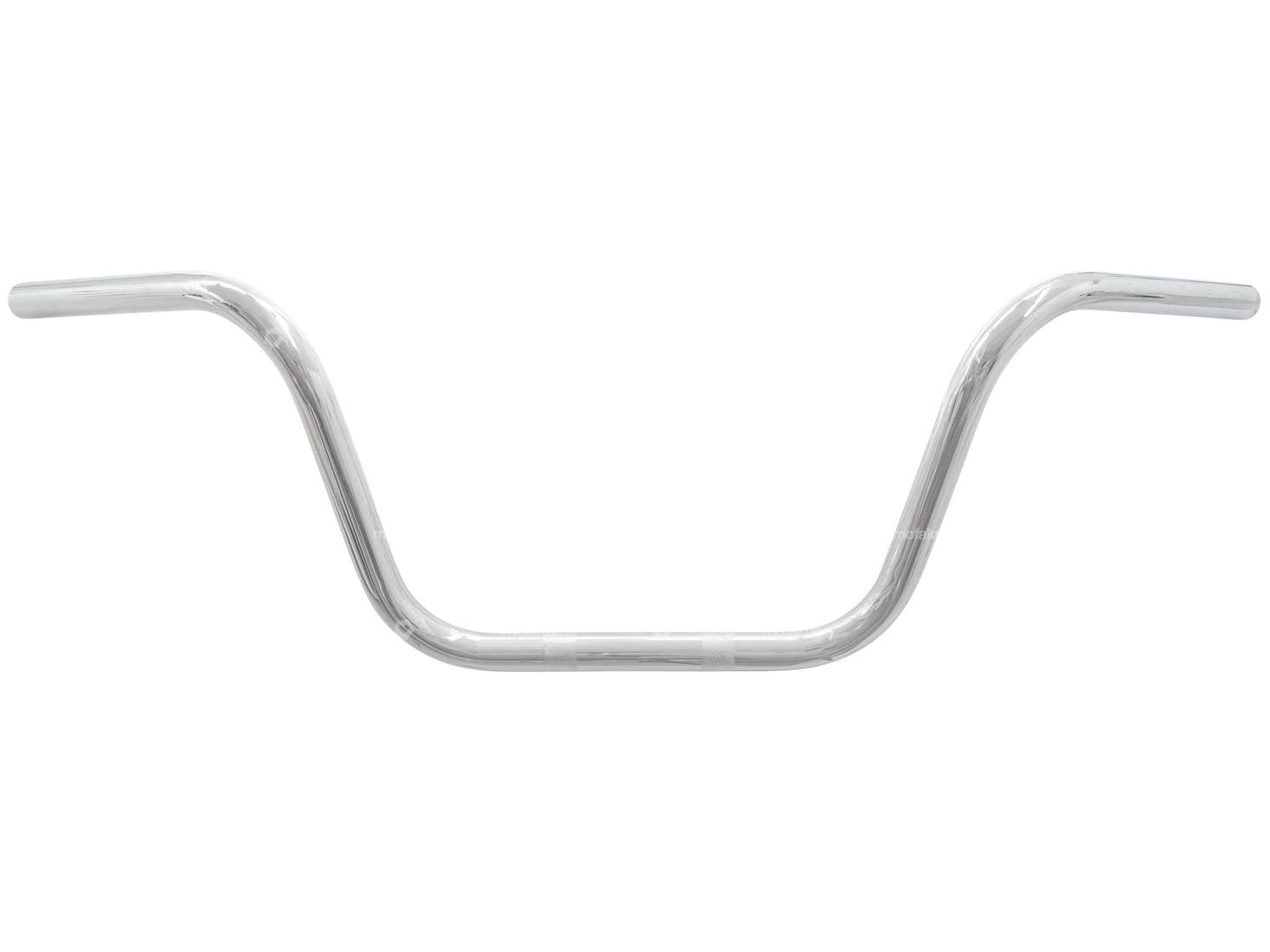 Piastra forcella manubrio 26 cm "fatbar" Ø 25 mm cromata Carousel Image 1