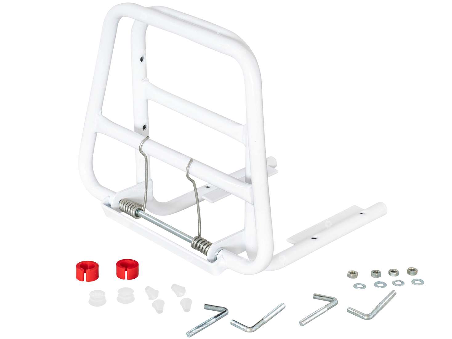 Additional rear luggage rack white NOS | Piaggio Ciao Carousel Image 1