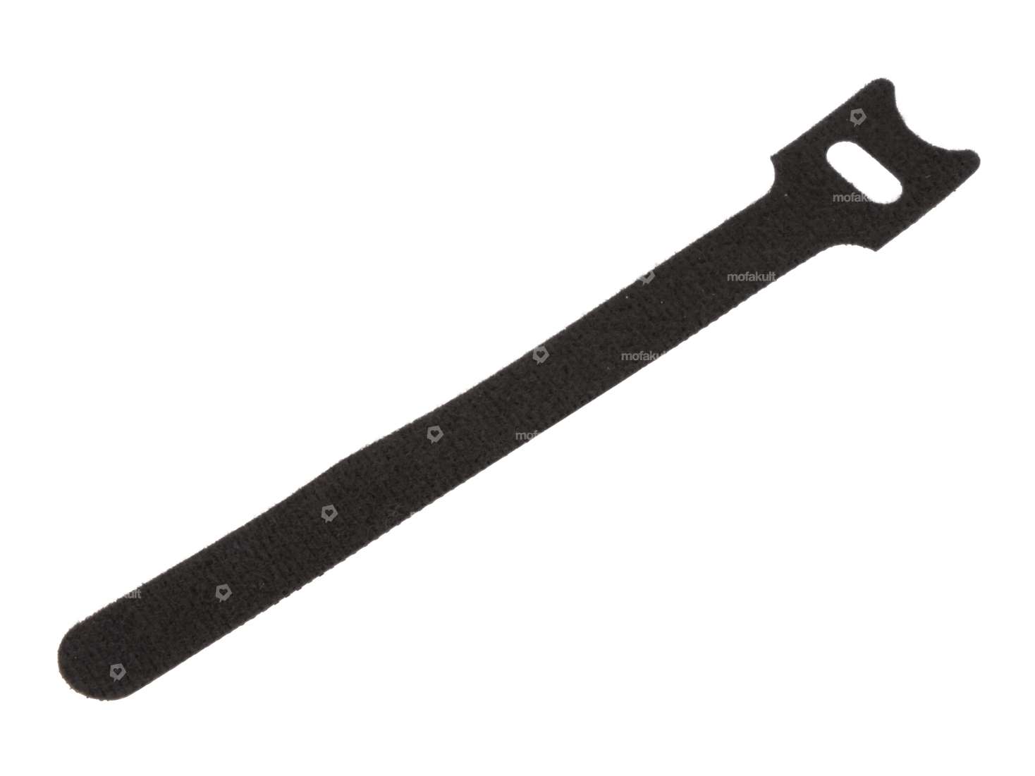 Fascette 12 x 150 chiusura in velcro nero Carousel Image 1