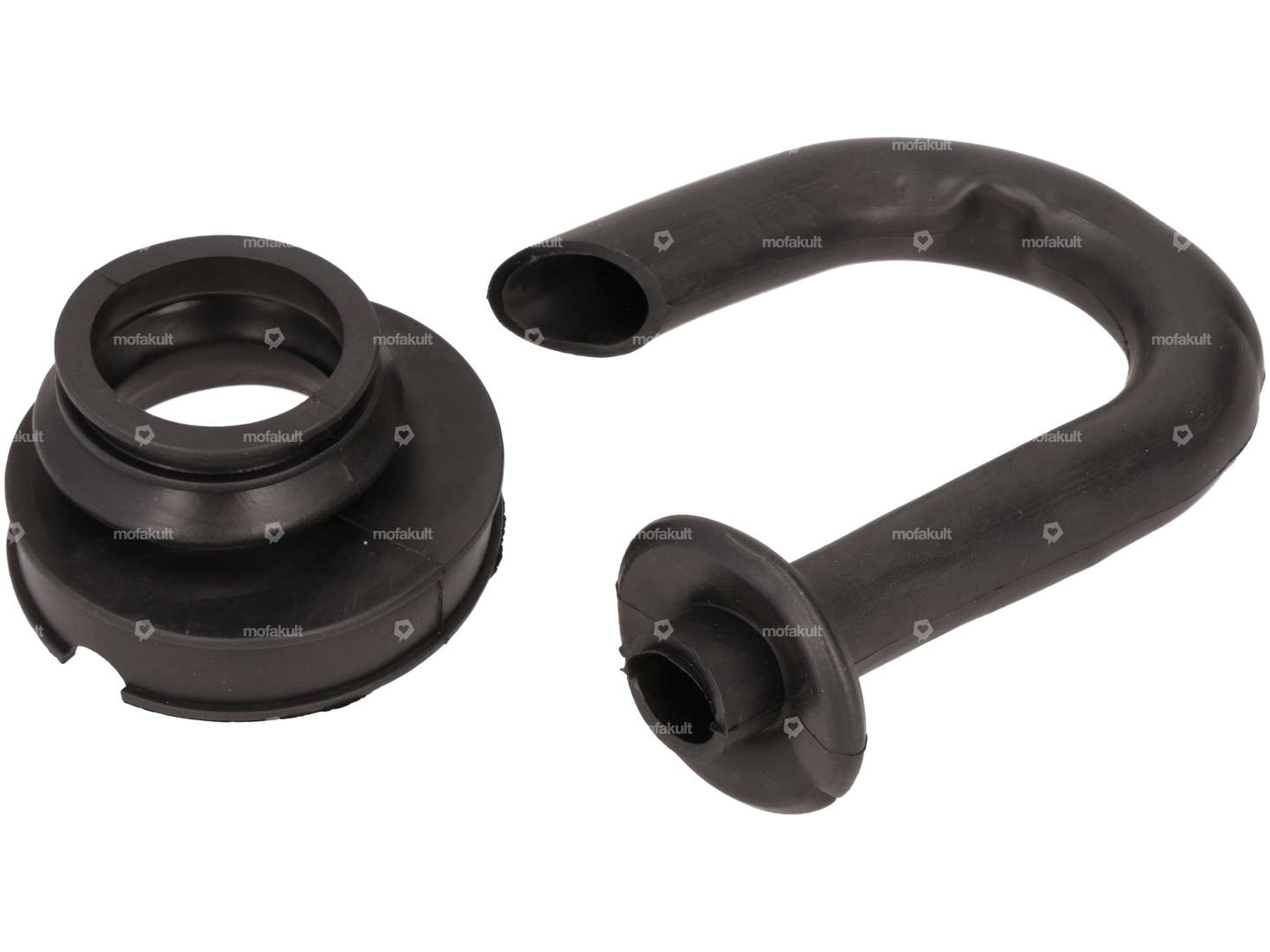 Filtro aria di transizione in gomma e collettore di aspirazione | Tomos Quadro,Sprint,Classic,Sport Carousel Image 1