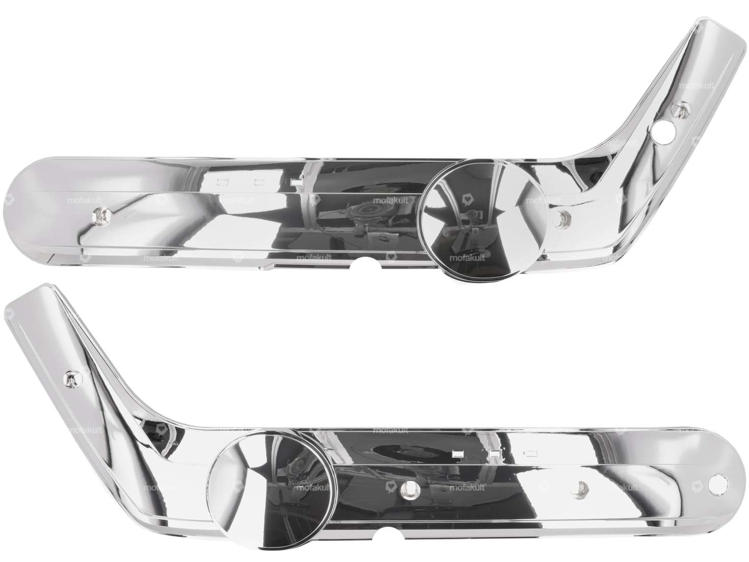 AKOA Seitenschützer kantig Mono Chrom | Piaggio Ciao Carousel Image 1