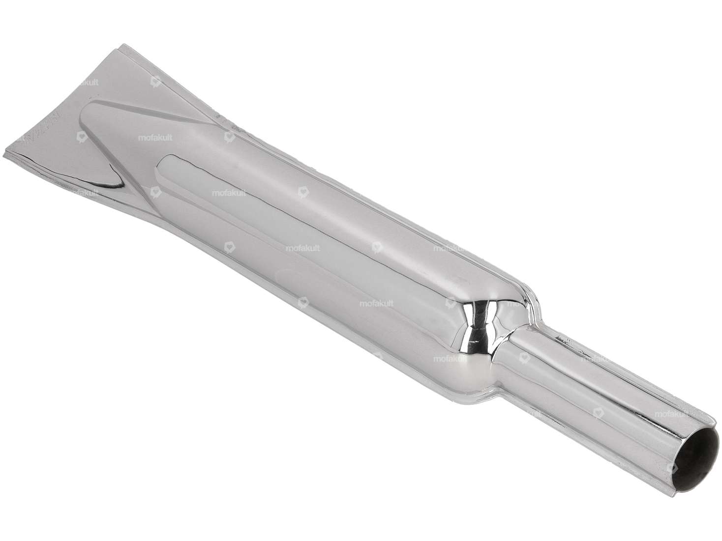 Silenziatore (28/56 mm) cromato per scarico corto Carousel Image 3