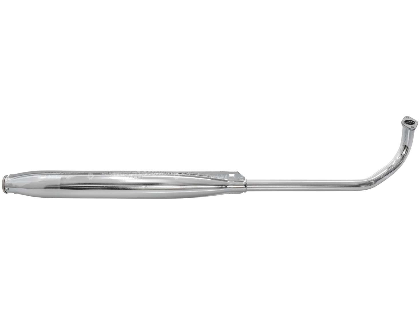 Scarico 25 mm uscita diritta cromo | Tomos A3 Carousel Image 1