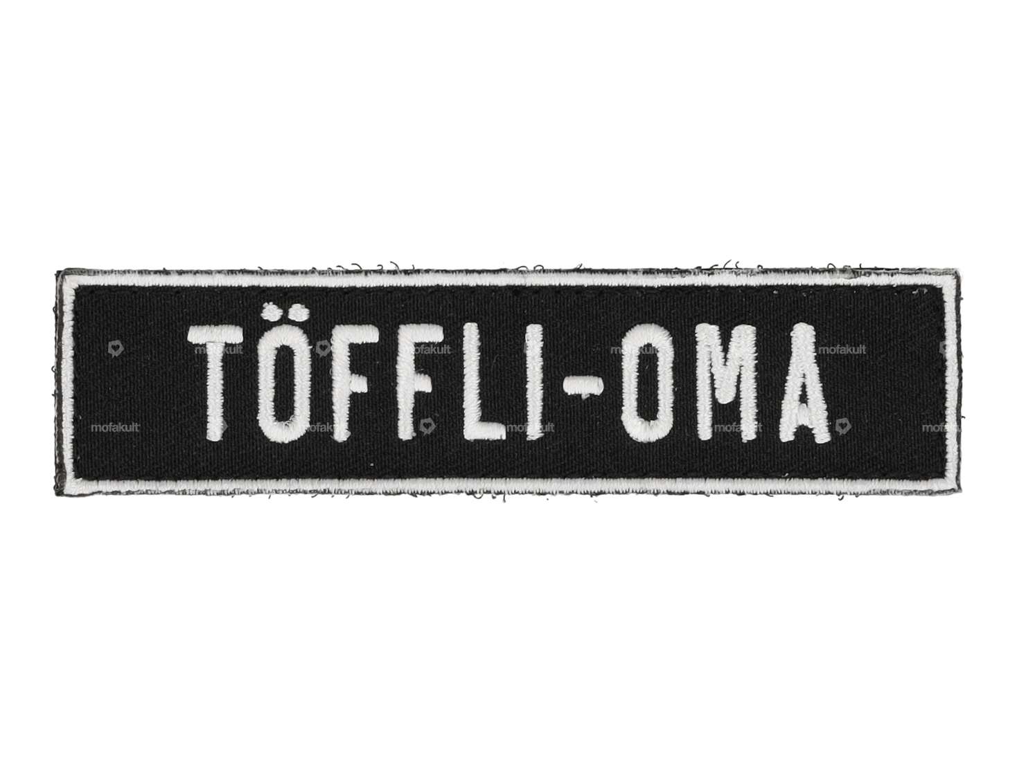 toppa mk-Merch "TÖFFLI-OMA" nero Carousel Image 1