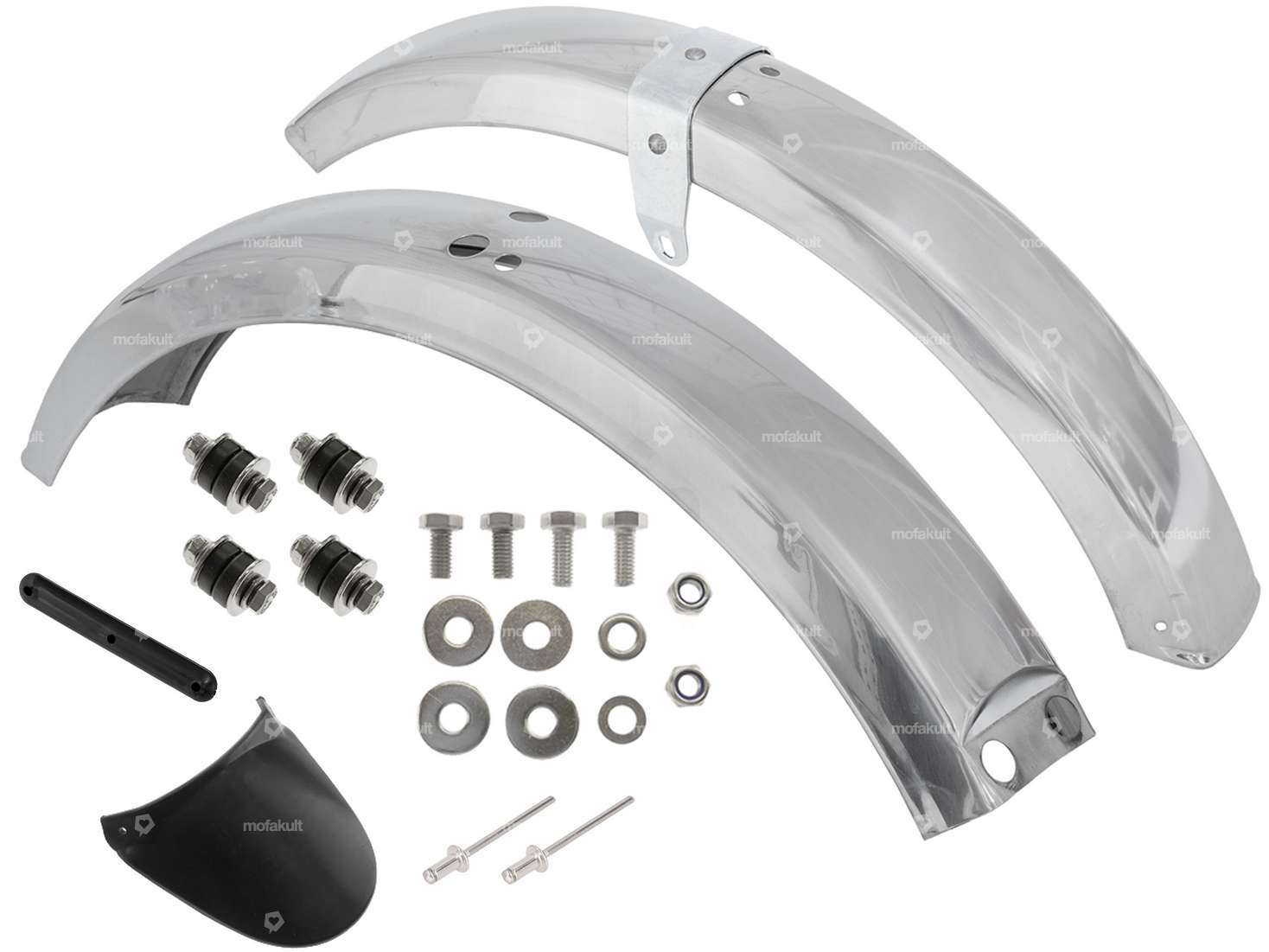 swiing® revival Schutzblech-Set Inox | Piaggio Ciao Carousel Image 1